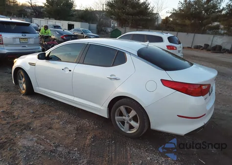 2015 Kia Optima Lx z USA, uszkodzony, nr VIN KNAGM4A75F5544699